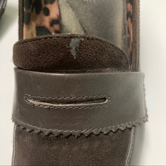 ❄️ Clark’s Bendables Two tone leather loafer heel - Picture 6 of 8